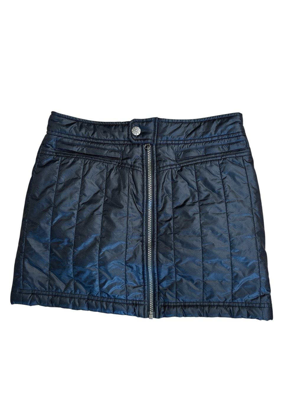 Athleta Toasty Buns Quilted Skirt Black Size 2 View 4